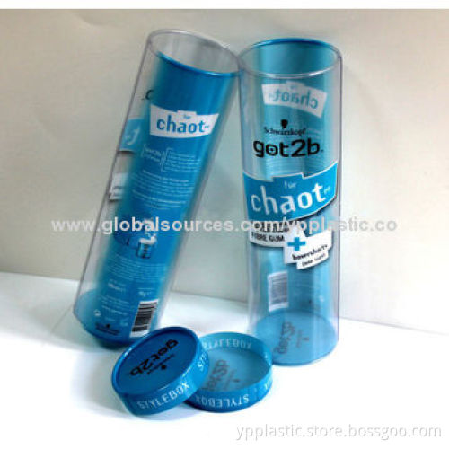 PVC Tube, Printing and Label Services are Available, 100% Recyclable Material